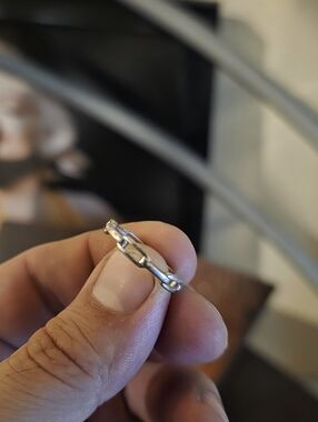 Chain Link Petite Ring - Size 6